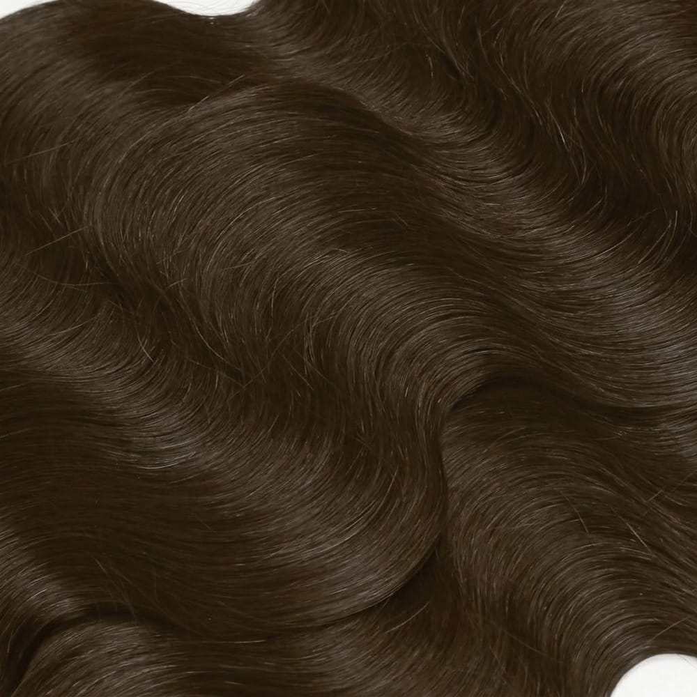 Body Wave Hair Bundles / Feather Hair Extensions — 100% Virgin Human Hair / aramel Balayage Highlights LINKTOWIG