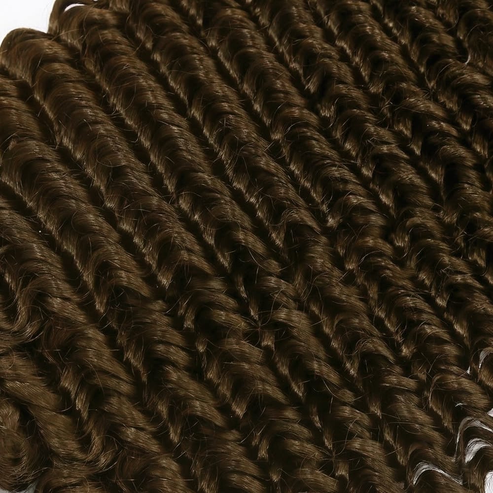 Deep Wave HD Lace Super Natural Lace Frontal Human Hair Wigs Brown LINKTOWIG