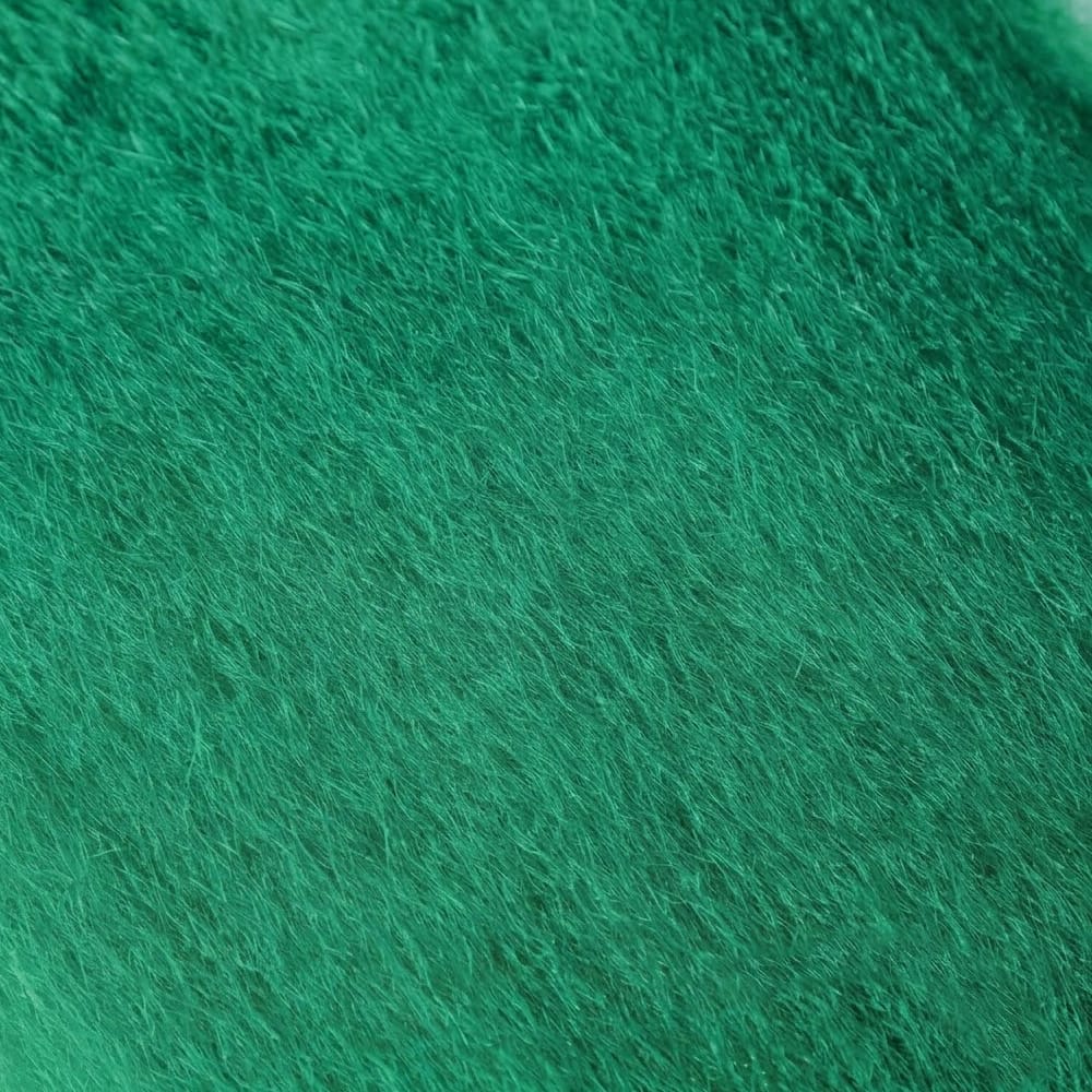 Kinky Stragiht Hair Bundles / Feather Hair Extensions — 100% Virgin Human Hair / Dark Emerald Green LINKTOWIG