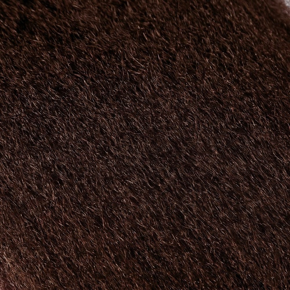 Kinky Stragiht Luxury Natural Hair Weft – 100% Virgin Human Hair / Wig Espresso Brown LINKTOWIG