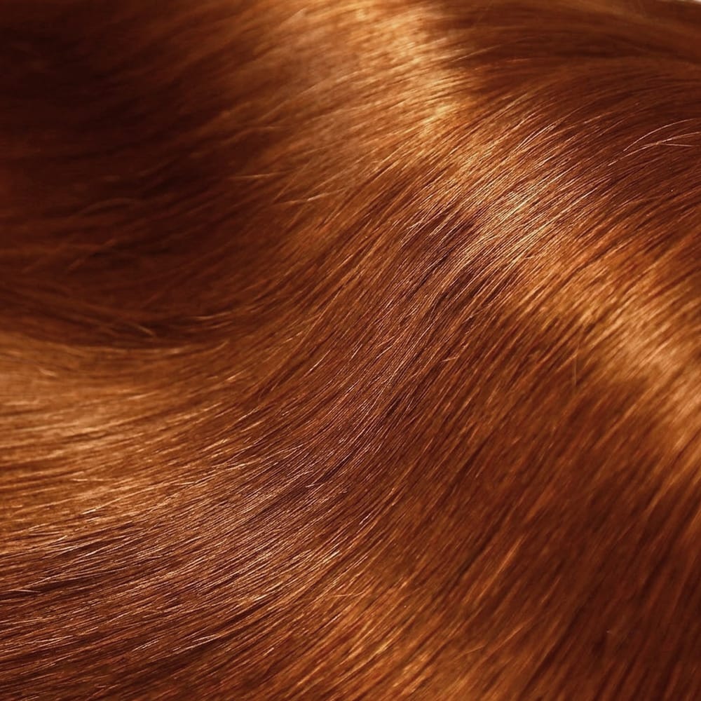 Straight Hair Bundles / Feather Hair Extensions — 100% Virgin Human Hair / Copper Orange LINKTOWIG