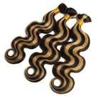 Body Wave 100% Raw Virgin  Human Hair Bundles - (No Weft) Bulk Hair  3 Bundles / Chocolate Brown LINKTOWIG