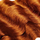 Body Wave 100% Raw Virgin  Human Hair Bundles - (No Weft) Bulk Hair  3 Bundles / Ginger Orange LINKTOWIG