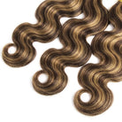 Body Wave 100% Raw Virgin  Human Hair Bundles - (No Weft) Bulk Hair  3 Bundles / Honey Blonde Highlights LINKTOWIG