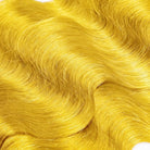 Body Wave 100% Raw Virgin  Human Hair Bundles - (No Weft) Bulk Hair  3 Bundles / Yellow LINKTOWIG