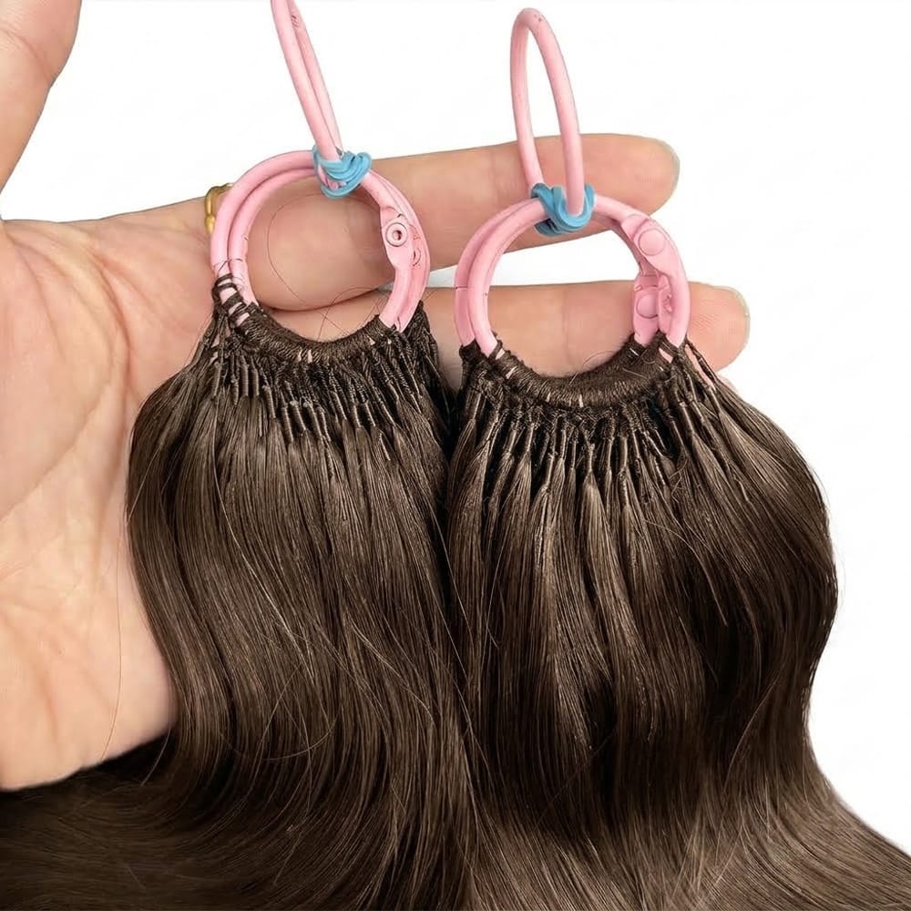 Body Wave Hair Bundles / Feather Hair Extensions — 100% Virgin Human Hair / aramel Balayage Highlights LINKTOWIG
