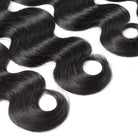 Body Wave Hair Bundles / Feather Hair Extensions — 100% Virgin Human Hair / Black LINKTOWIG