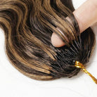 Body Wave Hair Bundles / Feather Hair Extensions — 100% Virgin Human Hair / Honey Blonde Highlights LINKTOWIG