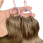 Body Wave Hair Bundles / Feather Hair Extensions — 100% Virgin Human Hair / Honey Brown LINKTOWIG
