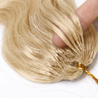 Body Wave Hair Bundles / Feather Hair Extensions — 100% Virgin Human Hair / Platinum Blonde LINKTOWIG