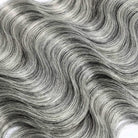 Body Wave Hair Bundles / Feather Hair Extensions — 100% Virgin Human Hair / Silver Grey LINKTOWIG