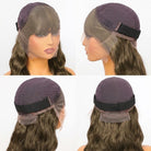 Body Wave HD Lace Super Natural Lace Frontal Human Hair Wigs Ash Brown LINKTOWIG