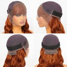 Body Wave HD Lace Super Natural Lace Frontal Human Hair Wigs Ginger Orange LINKTOWIG
