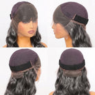 Body Wave HD Lace Super Natural Lace Frontal Human Hair Wigs Silver Grey LINKTOWIG