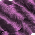 Body Wave HD Lace Super Natural Lace Frontal Human Hair Wigs Violet Purple LINKTOWIG