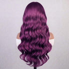 Body Wave Headband Human Hair Wig (Glueless, Ready-to-Wear) Natural Violet Purple LINKTOWIG