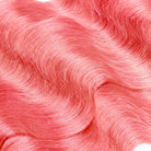 Body Wave Human Hair Wig with Bangs 100% Human Hair Wig – Bangs Style Bubblegum Pink LINKTOWIG