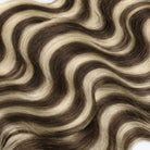 Body Wave Human Hair Wig with Bangs 100% Human Hair Wig – Bangs Style Piano Highlight Silver Grey LINKTOWIG