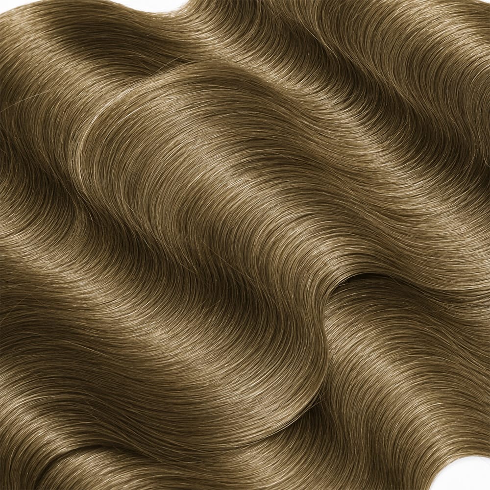 Body Wave Luxury Natural Hair Weft – 100% Virgin Human Hair / Wig Ash Brown LINKTOWIG
