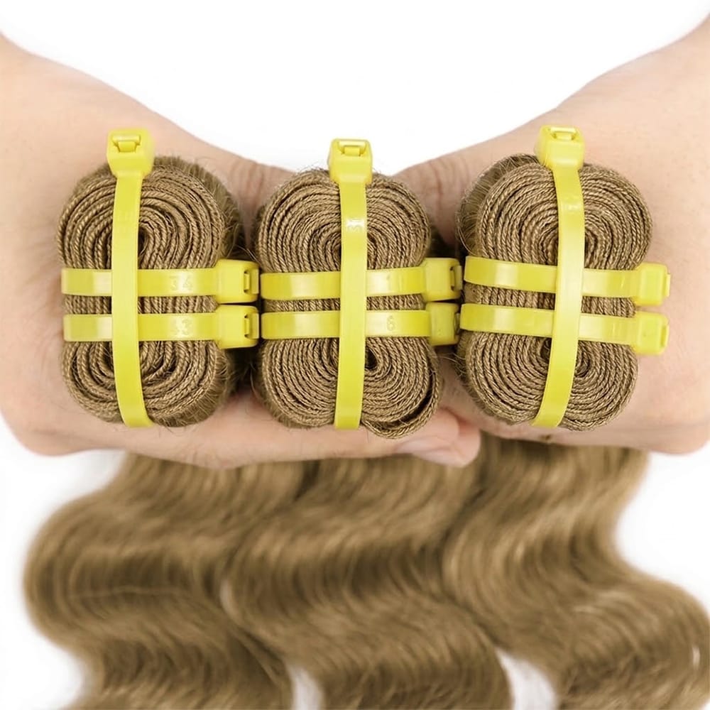 Body Wave Luxury Natural Hair Weft – 100% Virgin Human Hair / Wig Ash Brown LINKTOWIG
