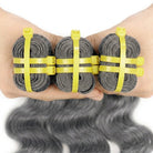 Body Wave Luxury Natural Hair Weft – 100% Virgin Human Hair / Wig Charcoal Grey LINKTOWIG