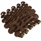 Body Wave Luxury Natural Hair Weft – 100% Virgin Human Hair / Wig Espresso Brown LINKTOWIG