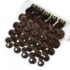 Body Wave Luxury Natural Hair Weft – 100% Virgin Human Hair / Wig Espresso Brown LINKTOWIG