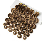 Body Wave Luxury Natural Hair Weft – 100% Virgin Human Hair / Wig Honey Blonde Highlights LINKTOWIG