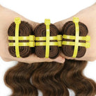 Body Wave Luxury Natural Hair Weft – 100% Virgin Human Hair / Wig Honey Brown LINKTOWIG