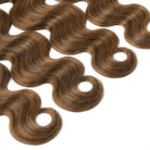 Body Wave Luxury Natural Hair Weft – 100% Virgin Human Hair / Wig Honey Brown LINKTOWIG