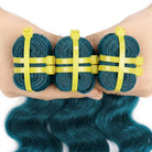 Body Wave Luxury Natural Hair Weft – 100% Virgin Human Hair / Wig Midnight Blue LINKTOWIG