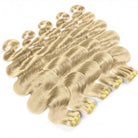 Body Wave Luxury Natural Hair Weft – 100% Virgin Human Hair / Wig Platinum Blonde LINKTOWIG