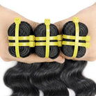 Body Wave Luxury Natural Hair Weft – 100% Virgin Human Hair / Wig Silver Grey LINKTOWIG