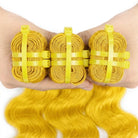 Body Wave Luxury Natural Hair Weft – 100% Virgin Human Hair / Wig Yellow LINKTOWIG