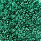 Burmese Curly 100% Raw Virgin  Human Hair Bundles - (No Weft) Bulk Hair  3 Bundles / Dark Emerald Green LINKTOWIG