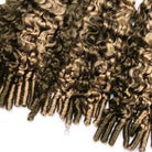 Burmese Curly 100% Raw Virgin  Human Hair Bundles - (No Weft) Bulk Hair  3 Bundles / Piano Highlight Silver Grey LINKTOWIG
