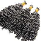 Burmese Curly 100% Raw Virgin  Human Hair Bundles - (No Weft) Bulk Hair  3 Bundles / Silver Grey LINKTOWIG