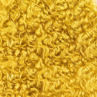 Burmese Curly 100% Raw Virgin  Human Hair Bundles - (No Weft) Bulk Hair  3 Bundles / Yellow LINKTOWIG