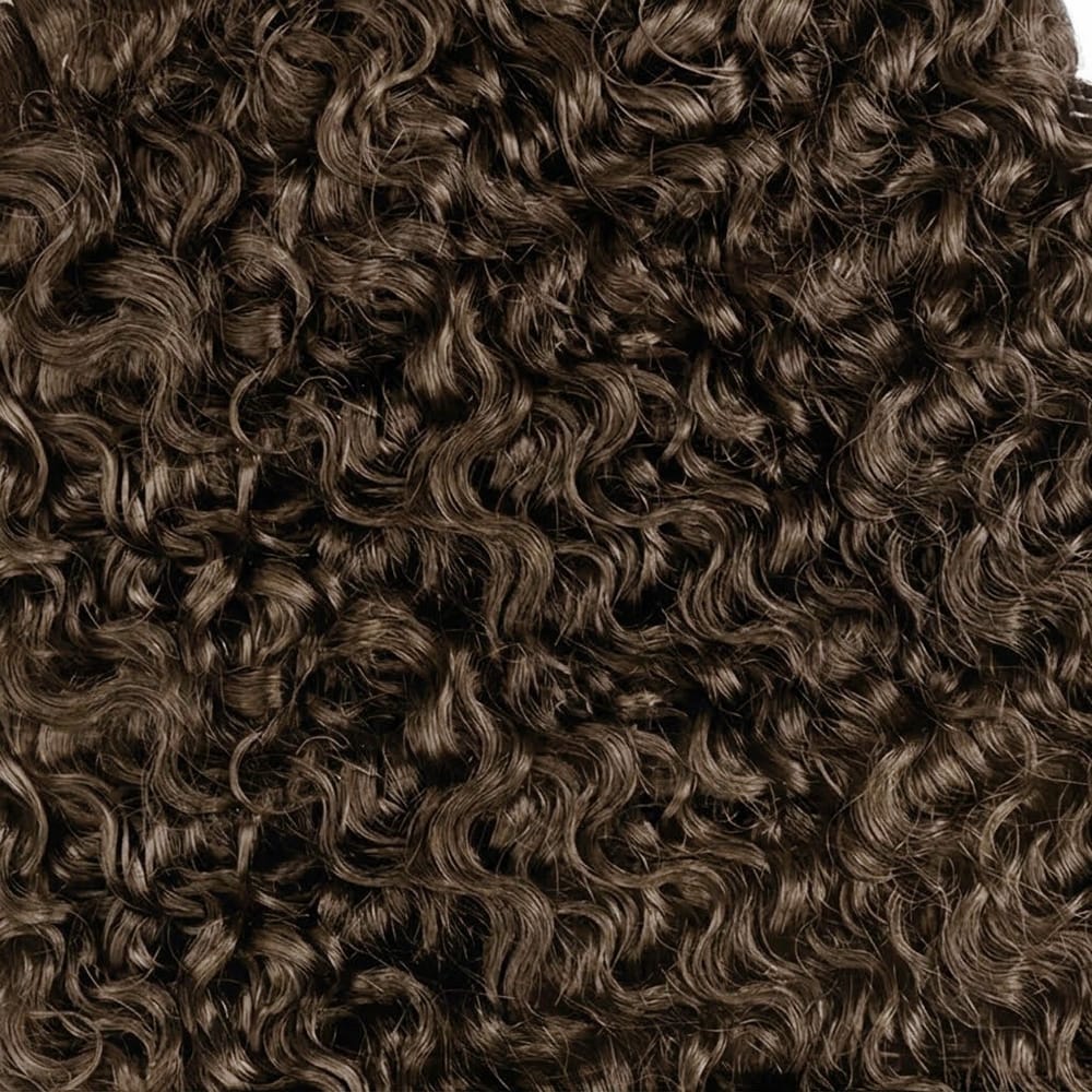 Burmese Curly Hair Bundles / Feather Hair Extensions — 100% Virgin Human Hair / aramel Balayage Highlights LINKTOWIG