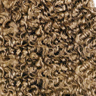 Burmese Curly Hair Bundles / Feather Hair Extensions — 100% Virgin Human Hair / Ash Brown LINKTOWIG