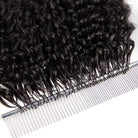 Burmese Curly Hair Bundles / Feather Hair Extensions — 100% Virgin Human Hair / Black LINKTOWIG