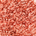 Burmese Curly Hair Bundles / Feather Hair Extensions — 100% Virgin Human Hair / Bubblegum Pink LINKTOWIG