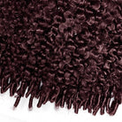 Burmese Curly Hair Bundles / Feather Hair Extensions — 100% Virgin Human Hair / Burgundy LINKTOWIG