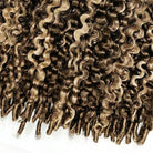 Burmese Curly Hair Bundles / Feather Hair Extensions — 100% Virgin Human Hair / Chocolate Brown LINKTOWIG