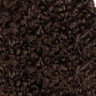 Burmese Curly Hair Bundles / Feather Hair Extensions — 100% Virgin Human Hair / Espresso Brown LINKTOWIG