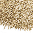 Burmese Curly Hair Bundles / Feather Hair Extensions — 100% Virgin Human Hair / Platinum Blonde LINKTOWIG