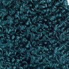 Burmese Curly Hair Bundles / Feather Hair Extensions — 100% Virgin Human Hair / Teal Green LINKTOWIG