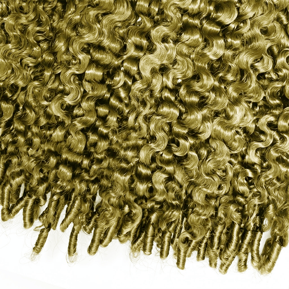 Burmese Curly HD Lace Super Natural Lace Frontal Human Hair Wigs Olive Green Blonde LINKTOWIG