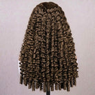 Burmese Curly Headband Human Hair Wig (Glueless, Ready-to-Wear) Natural aramel Balayage Highlights LINKTOWIG