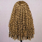 Burmese Curly Headband Human Hair Wig (Glueless, Ready-to-Wear) Natural Ash Brown LINKTOWIG